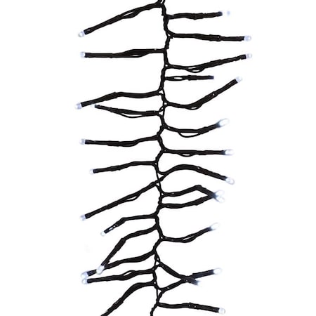 Celebrations Celebrations Platinum LED Big Seed Cluster Pure White 250 ct String Christmas Lights 10 ft. BSCCX250PWA